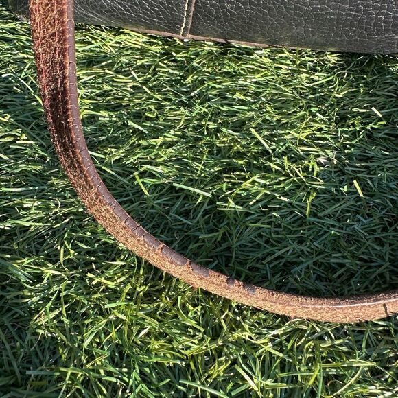 Dooney and Bourke‎ Lexington Shopper Black Brown Genuine Pebble Leather - Picture 5 of 16